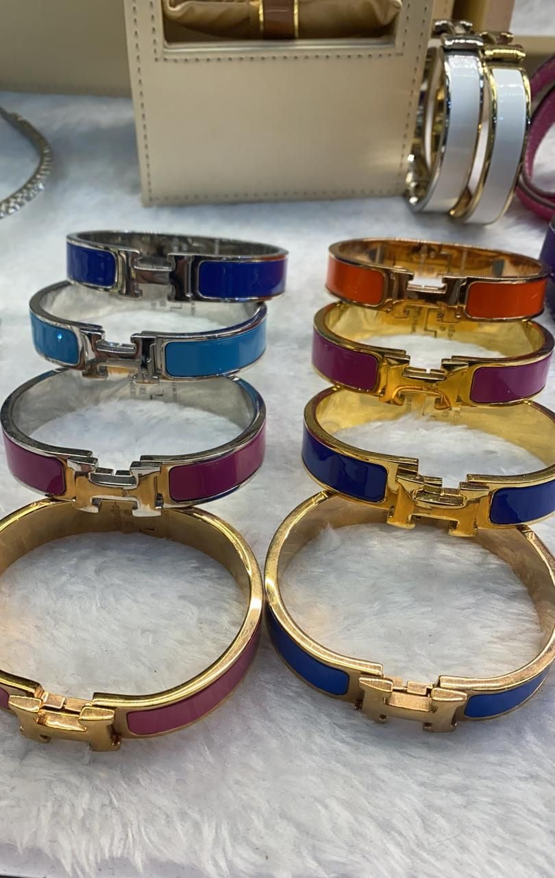 27 pièces bracelet hermes mixtes couleurs
