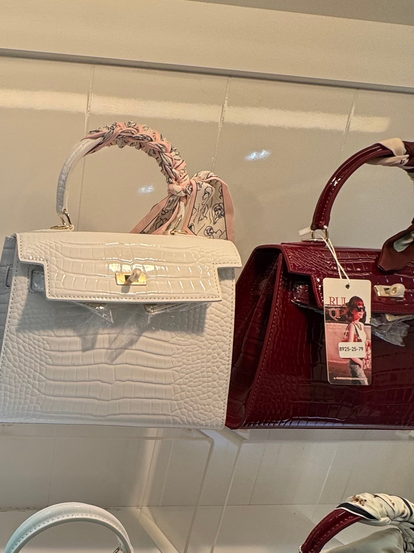 Sac Kelly croco