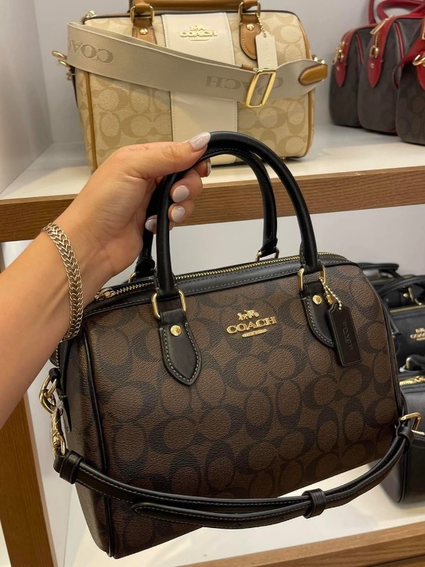 Sac Coach Rowan Satchel grands modèle 