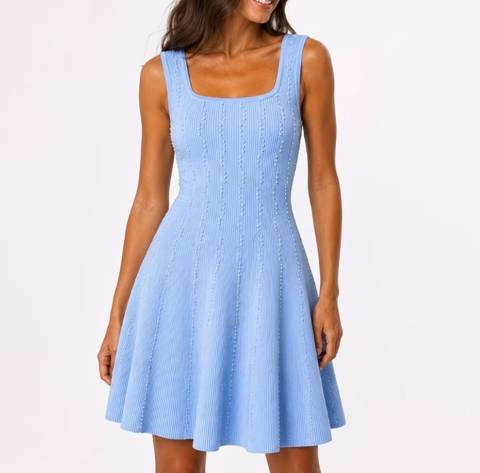 Robe courte en maille perlée Sandro  quality 1