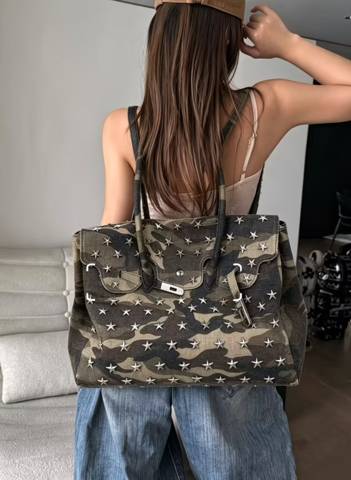 Sac Cabas Cargo Étoilé