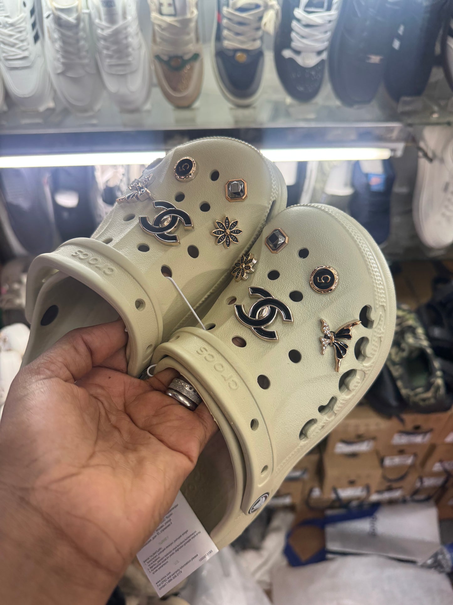 Crocs avec strass