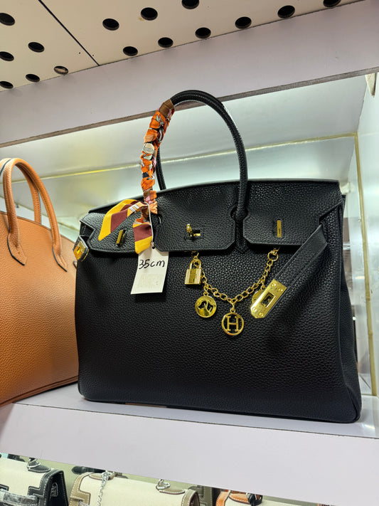 Sac hermes avec accessoires 35cm