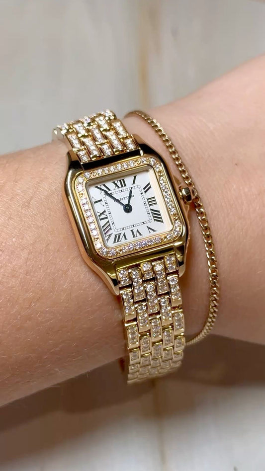 Bling bling watch
